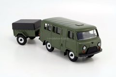 UAZ-3962 with trailer 1:43 Agat Mossar Tantal