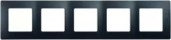 Etika Рамка 5 антрацит 672585