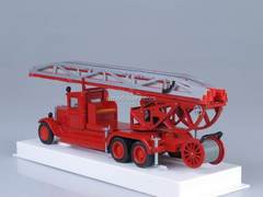 ZIS-6 Firefighter Automotive fire ladder LOMO-AVM 1:43