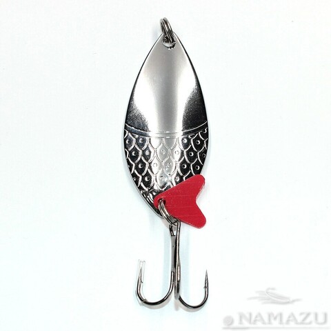 Блесна Namazu Seashell , вес 14 г, цвет 01 (серебро) N-SS14-01