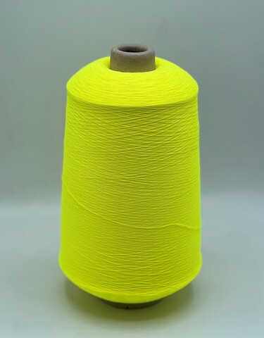 Kyoritsu (пр.Япония),art-Angel yarn 1/60 6000м/100гр,100%Полиамид (Эластан),цвет-Неоново-желтый арт.20595