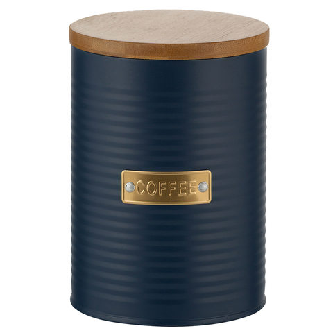 Банка для кофе 1.4л Typhoon Otto синяя