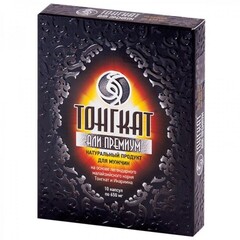 Препарат для мужчин Тонгкат Али Платинум, 10 капс.