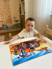 Пазл Larsen «Трактор», 37 элементов