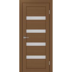 Купить Межкомнатная дверь экошпон Турин 505.12 орех остеклённая