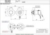 Remer Atelier AL93ZPRP Смеситель для душа, медь брашированная