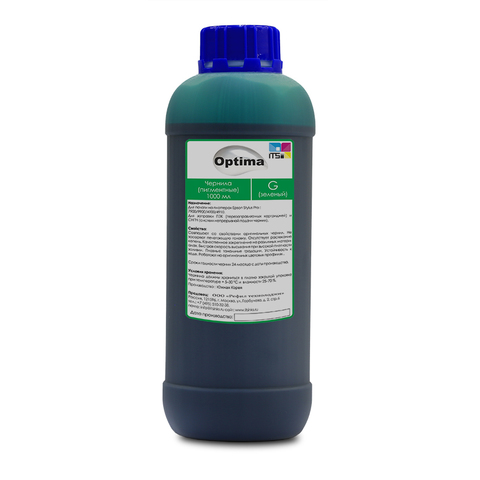 Пигментные чернила Optima для Epson 7900/9900 Green 1000 мл