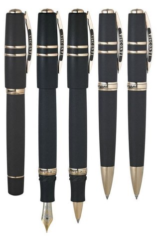 Ручка шариковая Visconti Homo Sapiens, Black GT (Vs-468-02)