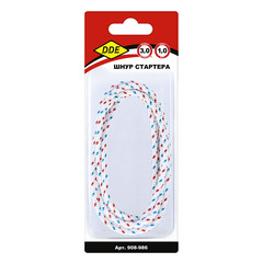 Шнур стартера в блистере DDE d3,0 мм x 1,0 м