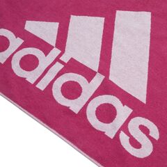 Теннисное полотенце Adidas Towel L - semi lucid pink/white