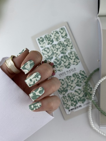 Пленки для маникюра IBDI NAILS 37 GREEN PLANTS