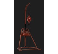 Груша набивная под растяжки ELITE 1995 Filippov 45см/27см/3кг, коричневый