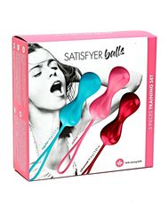 Набор из трёх двойных вагинальных шариков Satisfyer Balls - 