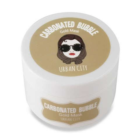 Baviphat Urban City Carbonated Bubble Gold Mask