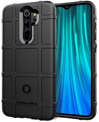 Чехол для Xiaomi Redmi Note 8 Pro цвет Black (черный), серия Armor от Caseport