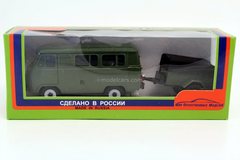 UAZ-3962 with trailer 1:43 Agat Mossar Tantal