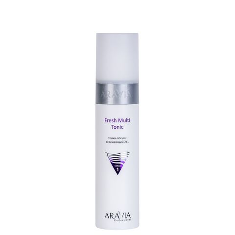 Тоник-лосьон освежающий 2в1 Fresh Multi Tonic, 250 мл, ARAVIA Professional