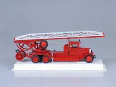 ZIS-6 Firefighter Automotive fire ladder LOMO-AVM 1:43