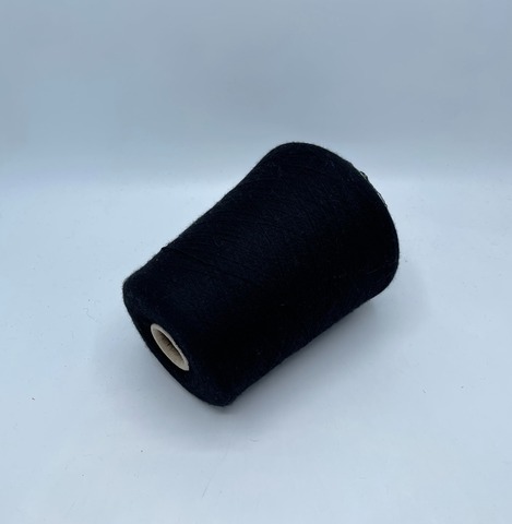 Loro Piana (пр.Италия),art-Superflex, 2/52 2600м / 100 гр. 95% кашемир, 5% эластан, цвет-Черный(10/365),арт-33911