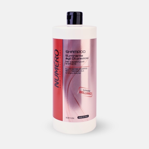 Шампунь для придания бриллиантового блеска с ценными сортами масел NUMERO, 1000 мл