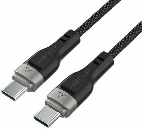 Магнитный кабель ACEFAST C11-03 USB-C To USB-C Magnetic Charging Data Cable. Длина: 1,2м, черный