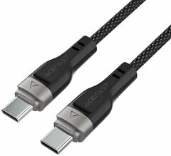 Магнитный кабель ACEFAST C11-03 USB-C To USB-C Magnetic Charging Data Cable. Длина: 1,2м, черный