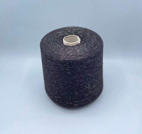 Industria Italiana (пр.Италия),art- Frizzante 3500 м/100гр, 70%Вискоза, 15%Металлик(Люрекс), 15%Полиамид, цвет-Темно-коричневый+зеленый(4401). арт-35917