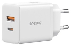 Зарядное устройство Baseus P10111403213-00 USB Type-C, USB белый