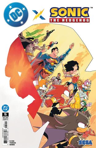DC x Sonic The Hedgehog #5 (Cover A)