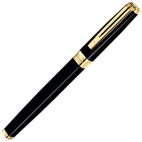 Ручка-роллер Waterman Exception Slim, Black GT (S0636990)