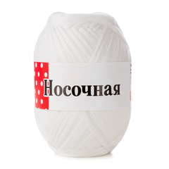 Носочная добавка Мастерица, п/п 100 %, 50 гр, 200 м, белый