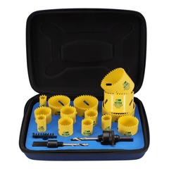 Набор коронок Bi-metall 16-76мм HSSE-Co8 17пр 5,5Tpi ULTRA SCY 3663