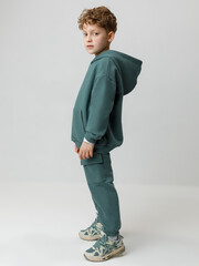 брюки  для мальчика  КР 400839/темный малахит к626