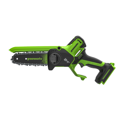 Цепная мини-пила Greenworks GD24CS15 24V (15 см) аккумуляторная, без АКБ и ЗУ