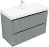 Aquanet 332532 Тумба с раковиной Джейн 100 цв.мисти грин (раковина Flat) (332532)
