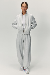 Олимпийка Светло-серый меланж