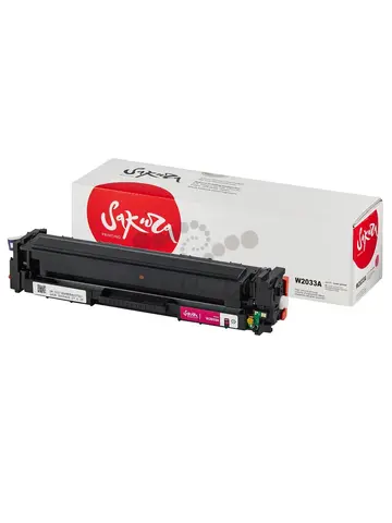 Картридж Sakura W2033A (415A) для HP, пурпурный, 2100 к.