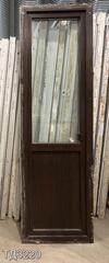 Дверь балконная пластиковая Б/У 2370(в) x 720(ш)