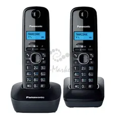 Радио-телефон Dect Panasonic KX-TG1612RUH темно-серый (2 трубки) АОН — фото 3