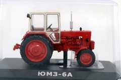 Tractor YuMZ-6AK (6A) red-white 1:43 Hachette #130