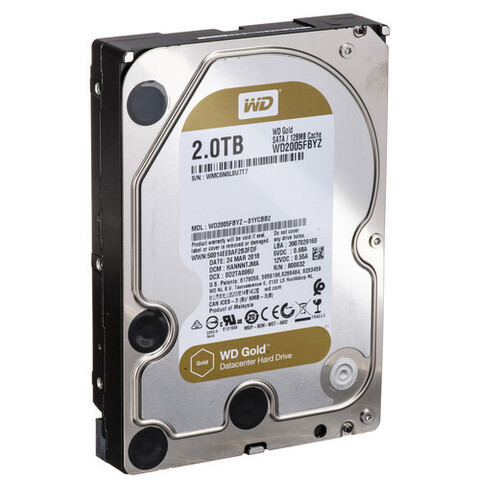 Жесткий диск WD 2TB GOLD 3,5