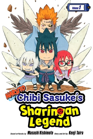 Naruto: Chibi Sasuke's Sharingan Legend Vol. 1 (На Английском Языке)