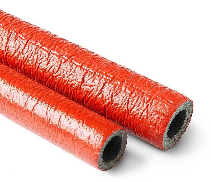 Трубка красная Energoflex Super Protect S 22/9-2, толщина 9 мм, отрезок ...