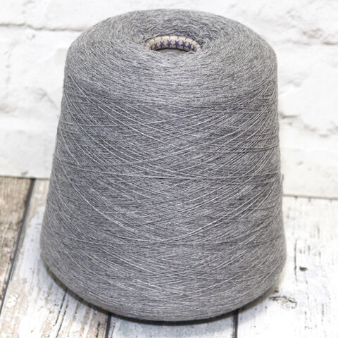 Кашемир 2/28 CARIAGGI / CASHMERE 100 серый меланж