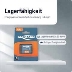 Батарейка литиевая 2CR5 ANSMANN 6V