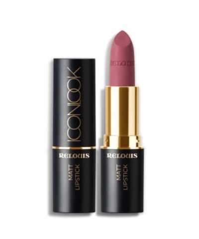 RELOUIS Помада губная матовая ICON LOOK тон:07 приглушенный розовый