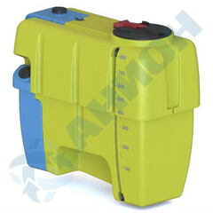 Бак навесного опр. 800 л с уровнемером, промывочным баком 80 л, с рукомойником 20 л в сборе Анион 800 л.(1500x700x1410см;желтый) - арт.559574