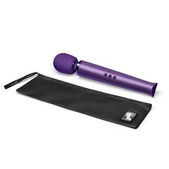 Фиолетовый вибратор Le Wand Rechargeable Vibrating Massager - 34 см. - 