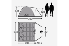 KAMPA Dometic Brighton 4