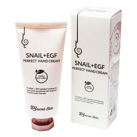 Secret Skin Snail+Egf Perfect Hand Cream - Крем для рук с экстрактом улитки